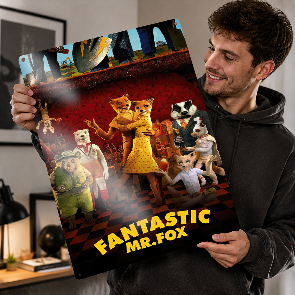 Home Cinema Films - Fantastic Mr. Fox movie Poster Cinema