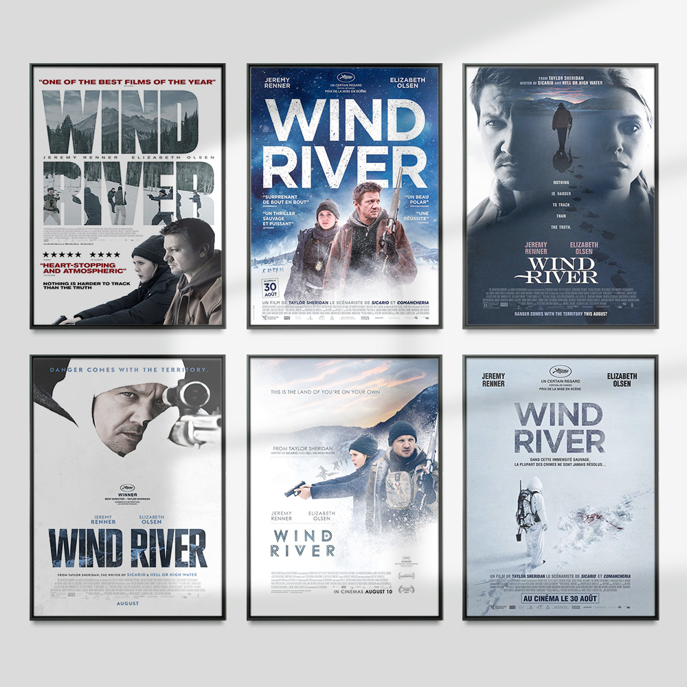 Wind River Movie Poster Film W - đánh giá và giá Home Cinema Films