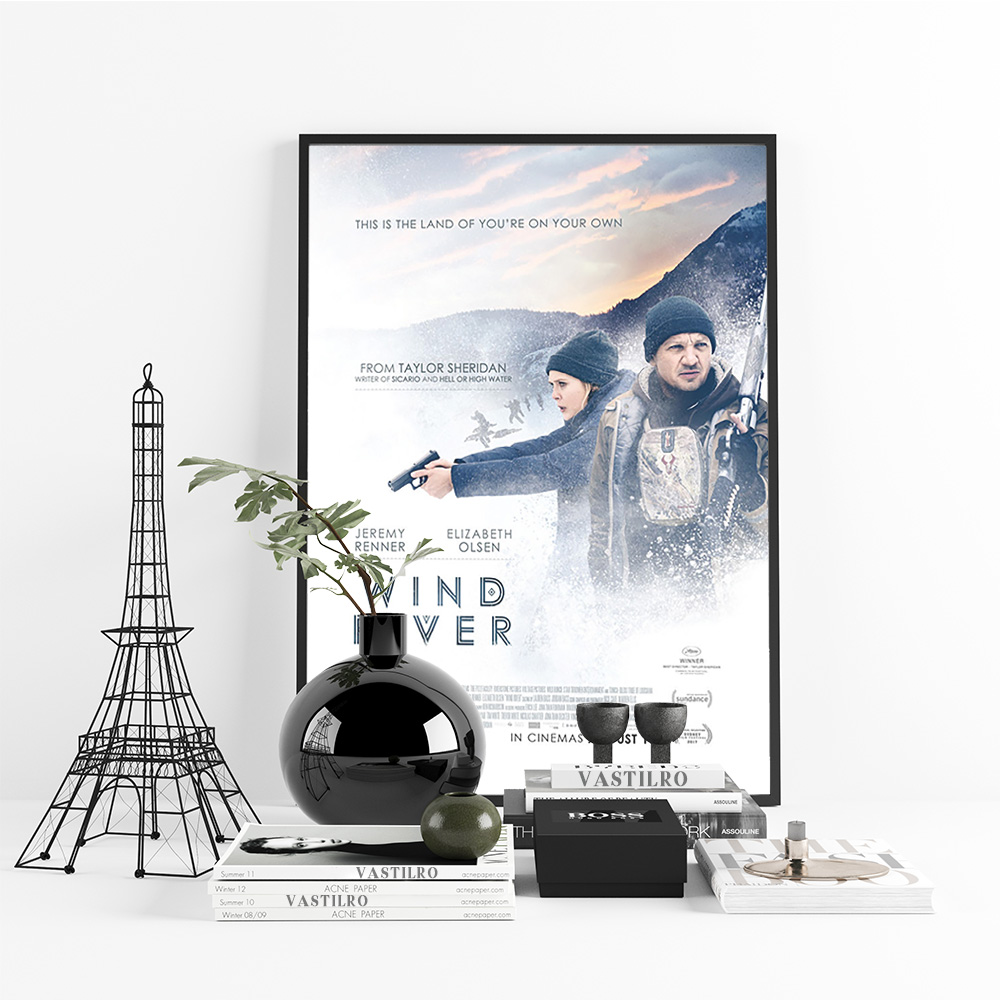 Wind River Movie Poster Film W - đánh giá và giá Home Cinema Films