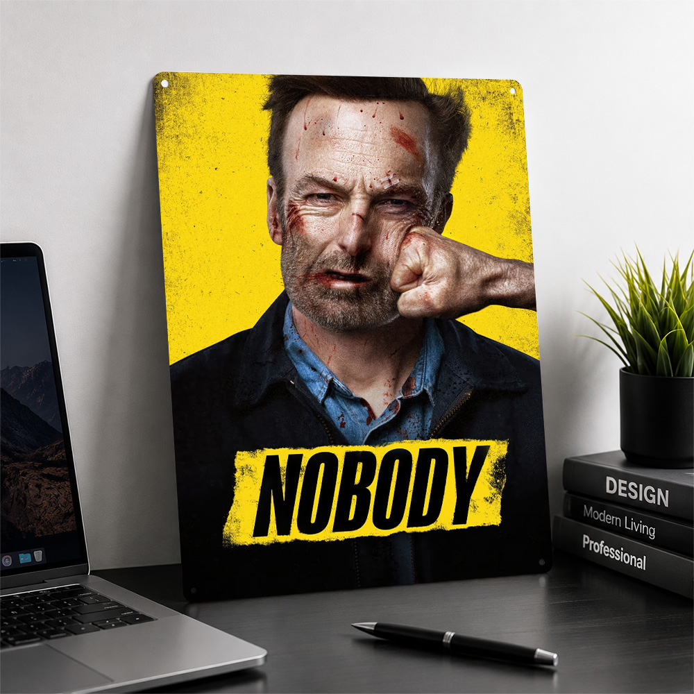 Nobody Movie Metal Poster Cine - đánh giá và giá Home Cinema Films
