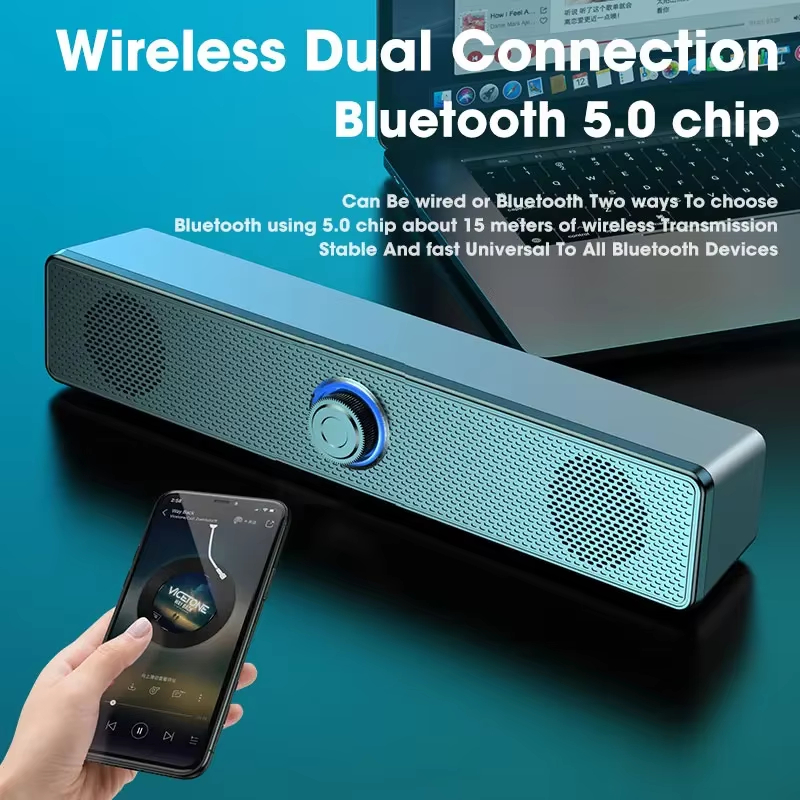 Bluetooth 5.0 4D Surround Soun - đánh giá và giá Soundbar Bluetooth Home
