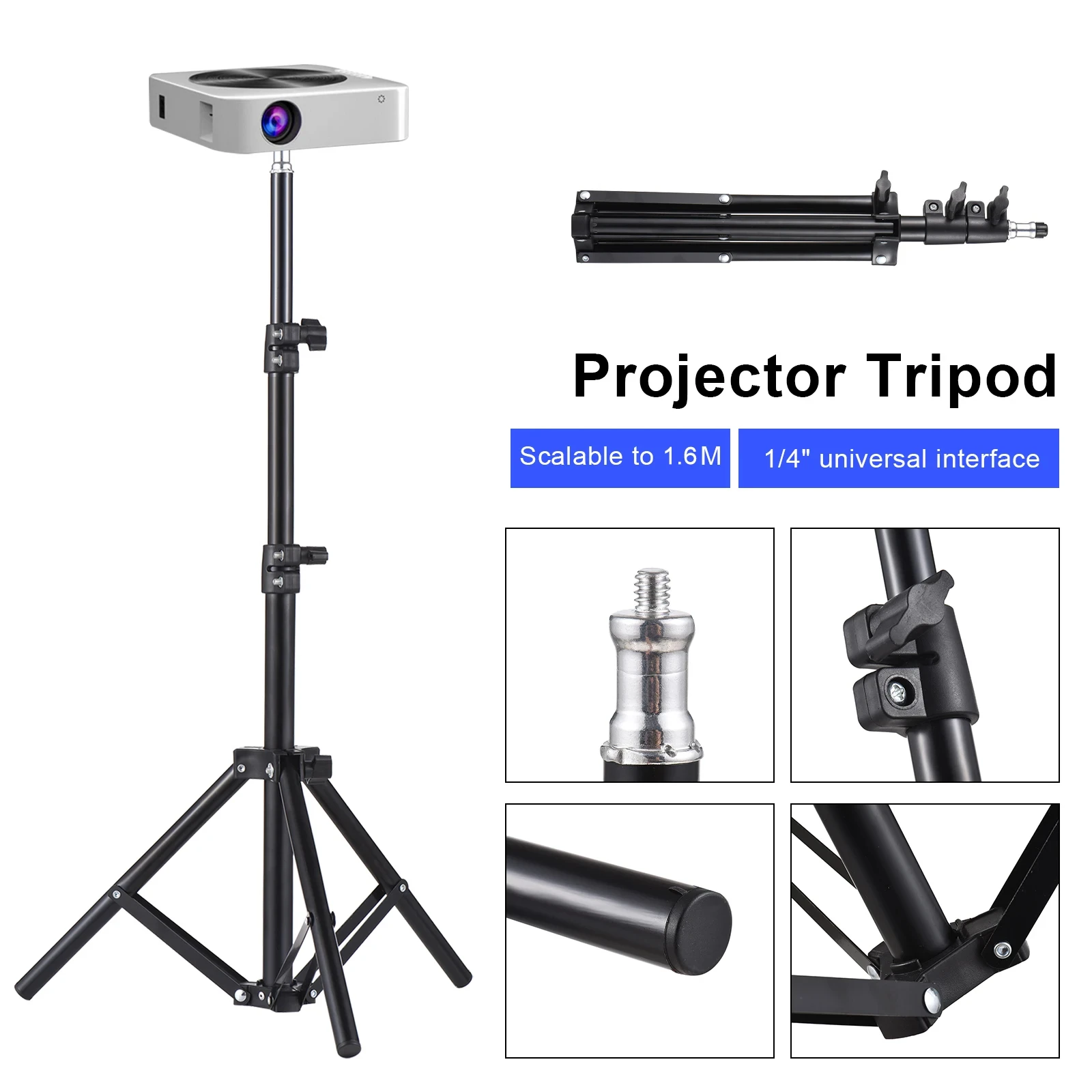 Universal Projector Tripod Sta - đánh giá và giá Projector Tripod Stand