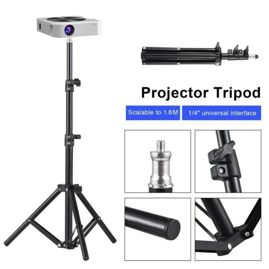 Universal Metal Tripod Stand P - đánh giá và giá Projector Tripod Stand