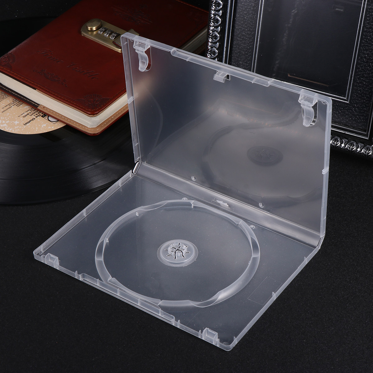 6Pcs Cd Storage Case Portable  - đánh giá và giá Home Cinema Films